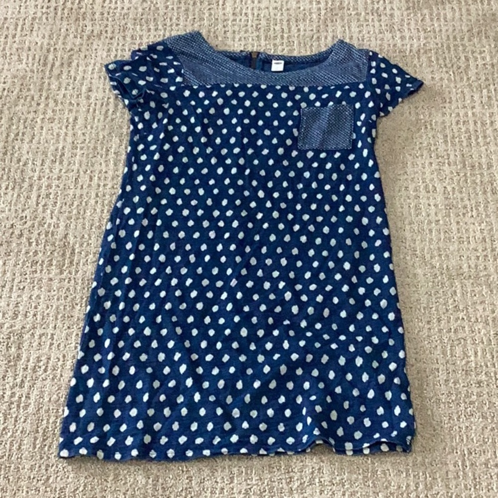 Blue Polka Dot Dress